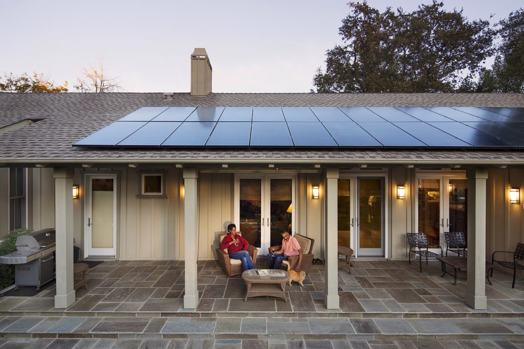 Residential Solar Power installation from a solar referral program